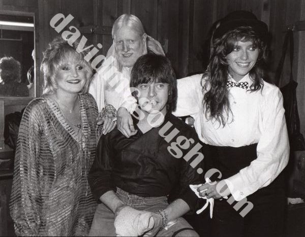 Rick Derringer with Edgar Winter, Lorna Luft and Bebe Buelle 1981, NY.jpg